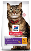 Hill's SP Feline Adult Skin and Stomach Chicken 7kg