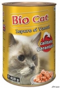 Bio Cat Iepure/Vanat 410g
