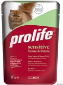 Prolife Cat Adult Sensitive Ren&Cartofi Plic 85g