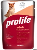 Prolife Cat Adult Somon&Orez Plic 85g