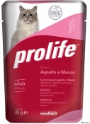 Prolife Cat Adult Miel&Carne de Vita Plic 85g