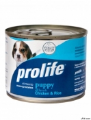ProLife Dog CV Puppy Pui si Orez 200g